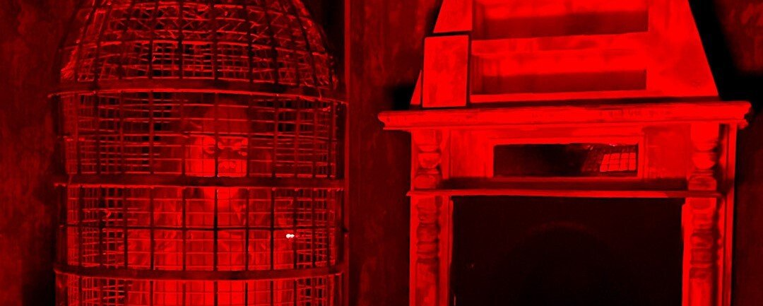 Interior of a Horror Escape room at Escape This Northbridge