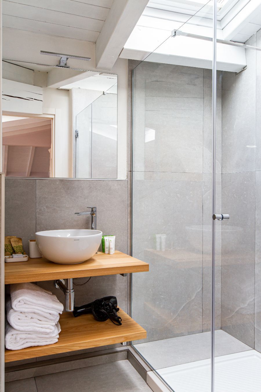 bagno con doccia