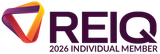 REIQ logo with purple and orange icon and text “2026 Individual Member”