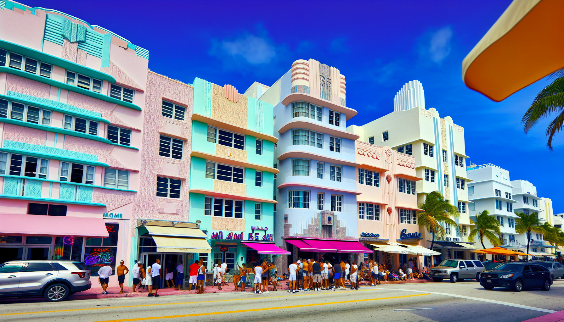 Miami Beach is a great spot to spend Valentines Day.
