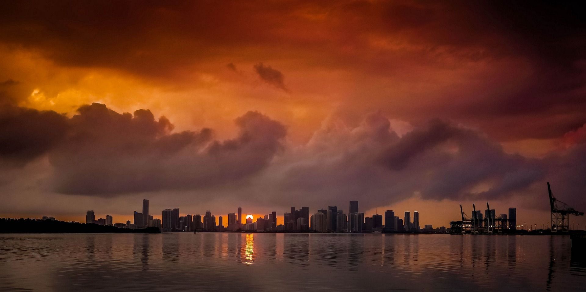Views from the Miami Sunset Boat Cruise
