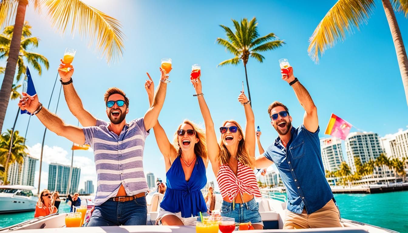 Miami Boat Tour with the Mojito Bar On Board.