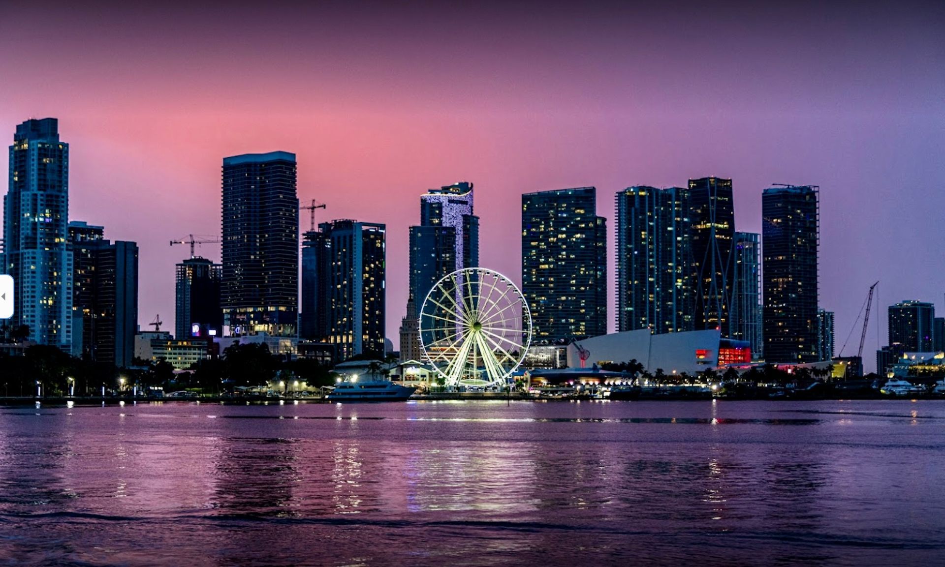 Sunset en Miami
