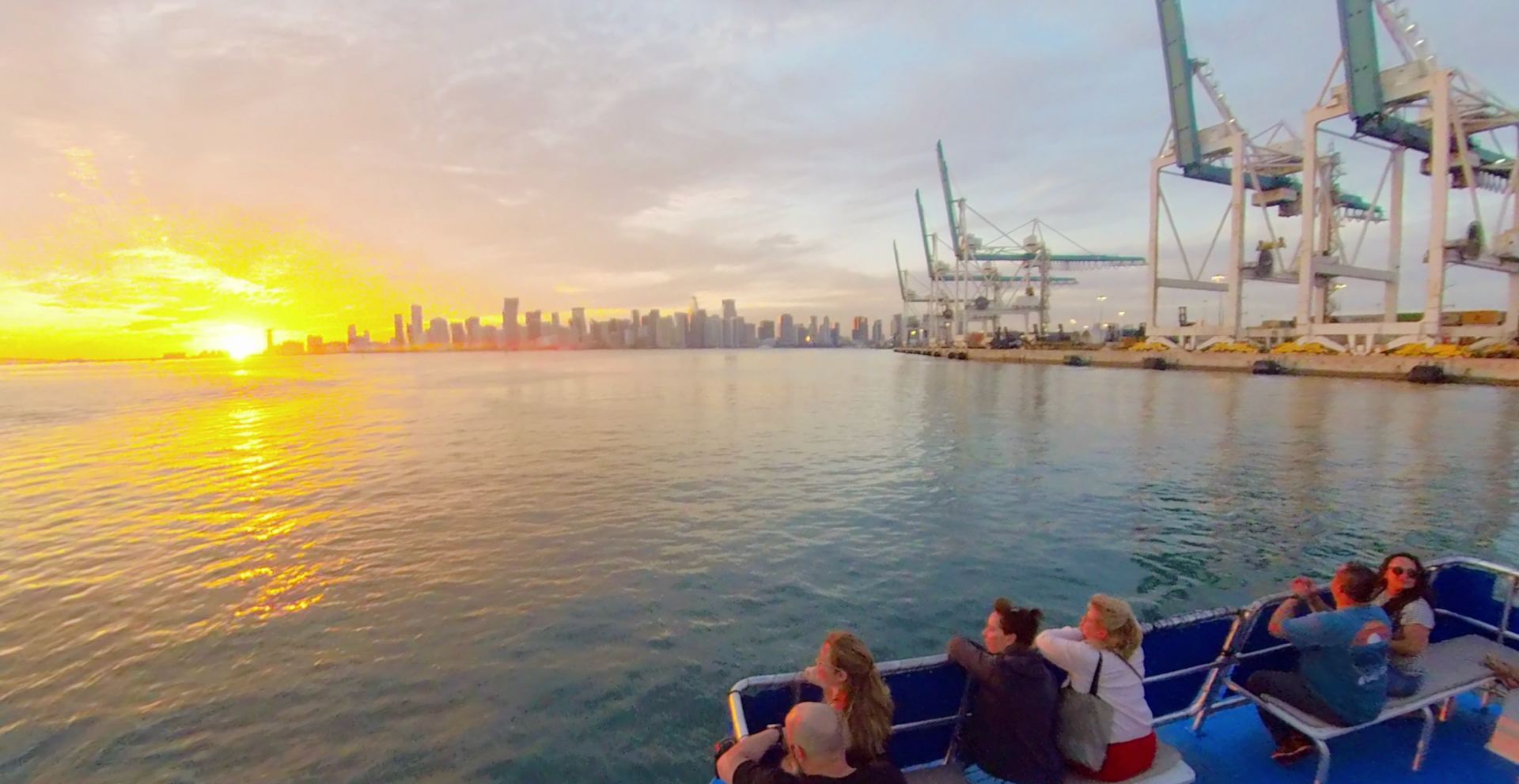 The beautiful Miami Sunset