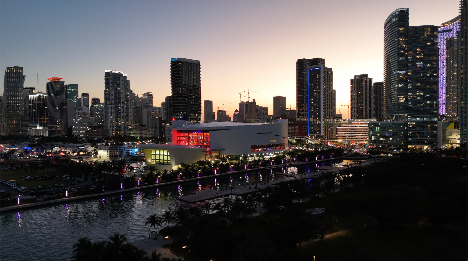 Biscayne Bay, south beach, a sunset sail, yes we pass by Miami Beach and South Beach lol, you can even have your office party on our private boat tour, intracoastal waterway, sunset sail