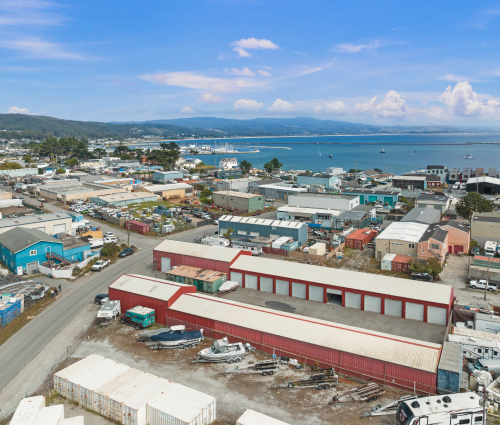 arial view of mission storage facility