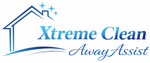 Logo featuring a blue house outline with sparkling stars, labeled 
