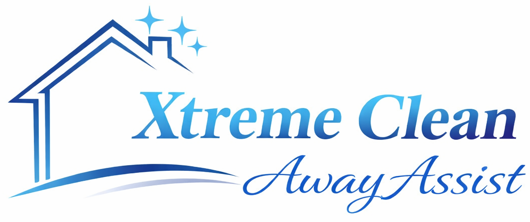 Logo featuring a blue house outline with sparkling stars, labeled