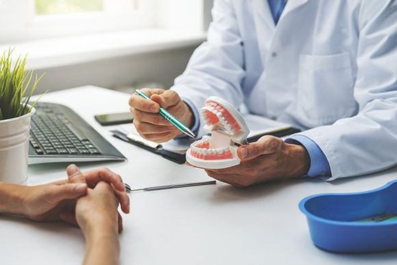 Dentist and Patient Discussion About Planned Teeth Treatment — Daleville, IN — Daleville Family Dentistry
