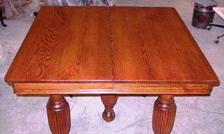 table refinishing after