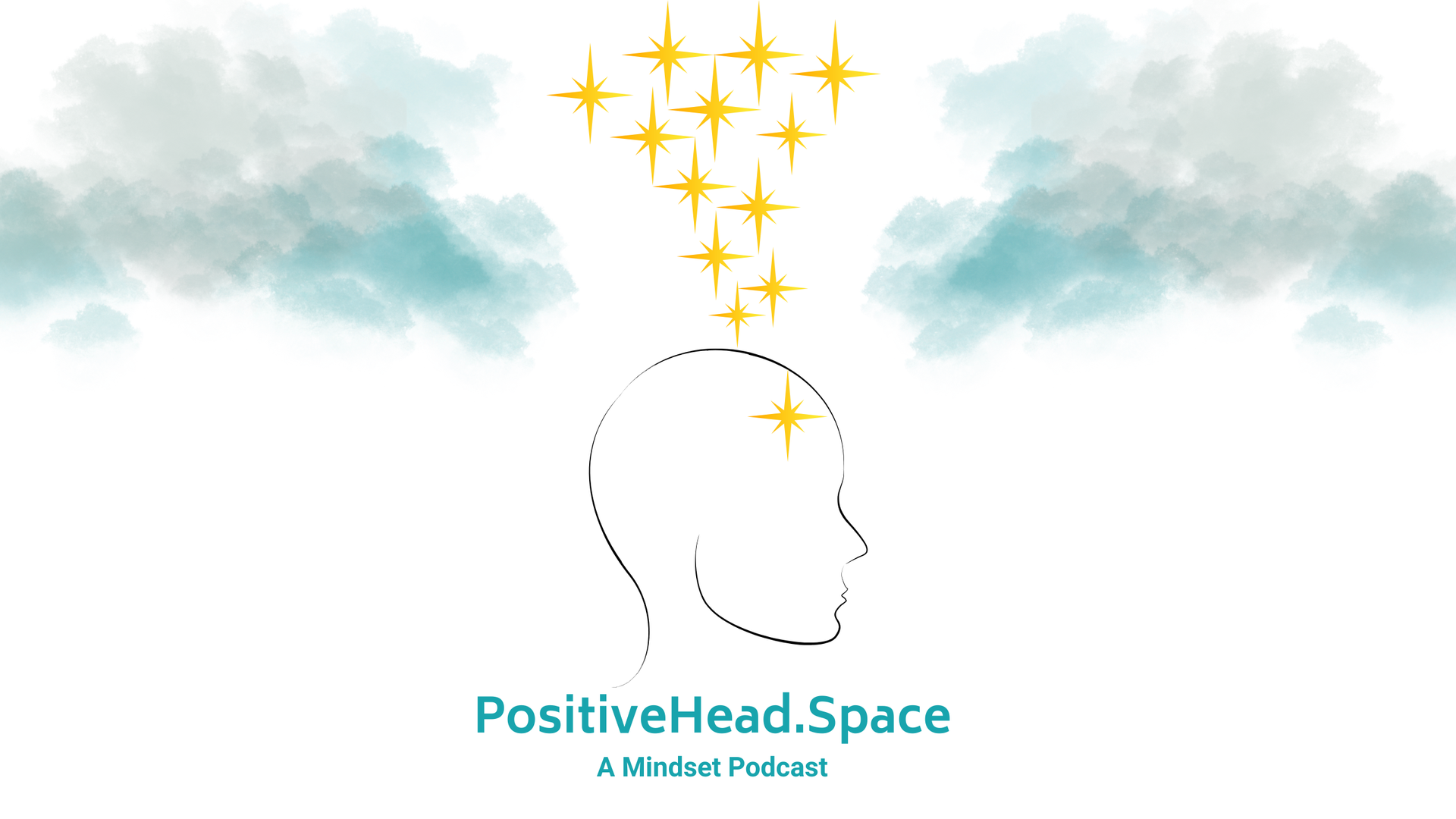 PositiveHead.space: A Mindset Podcast wide logo
