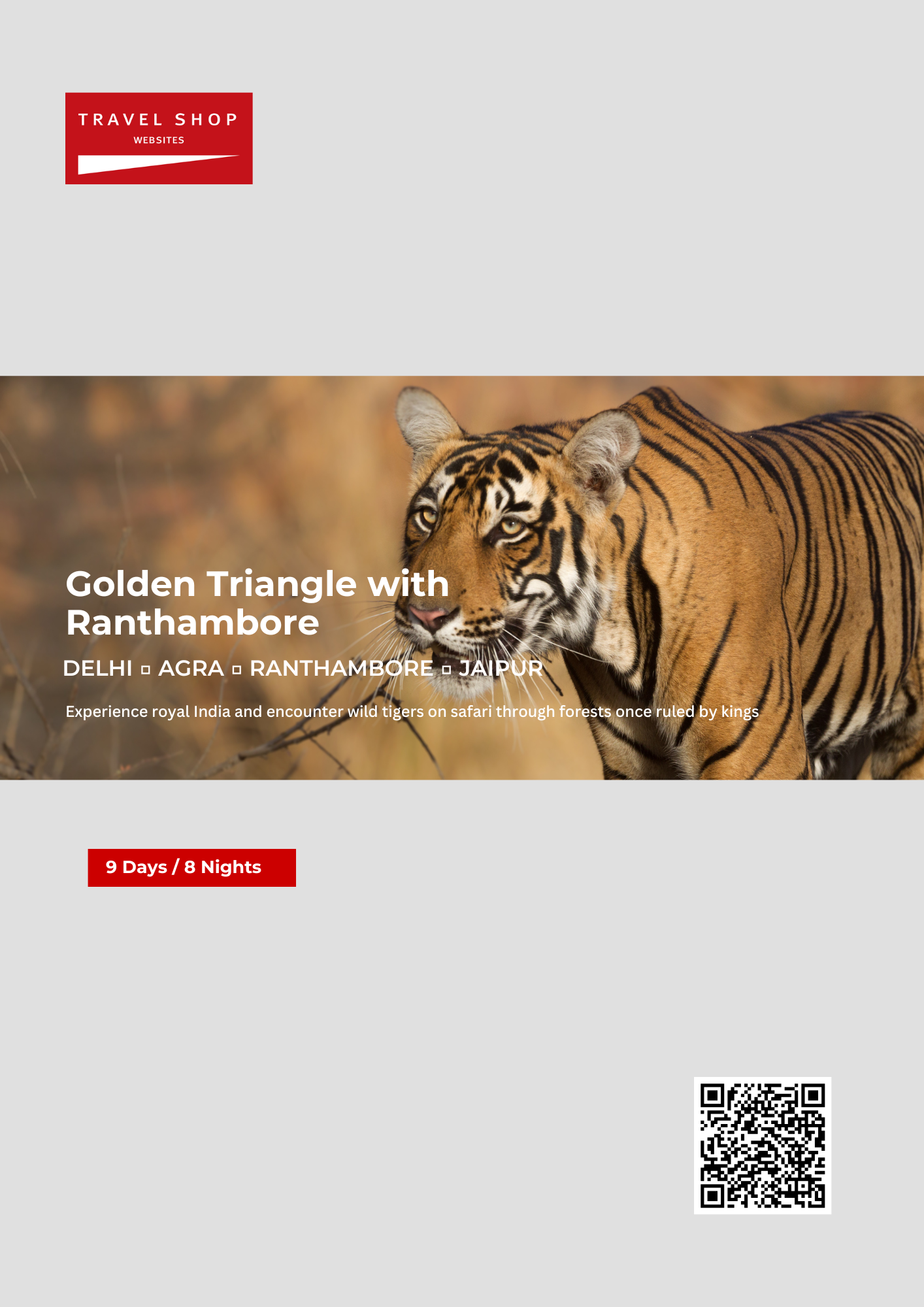 Golden Triangle with Ranthambore Tour - 9 Days / 8 Nights