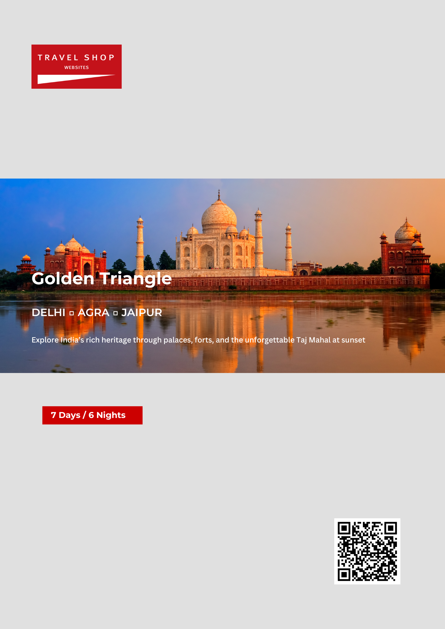 Golden Triangle Tour - 7 Days / 6 Nights