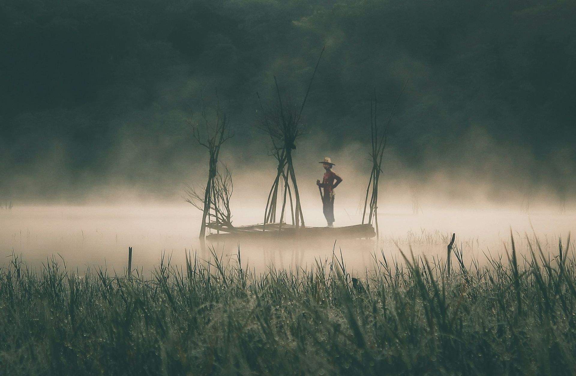 Lake Tamblingan, Munduk, Bali, Indonesia