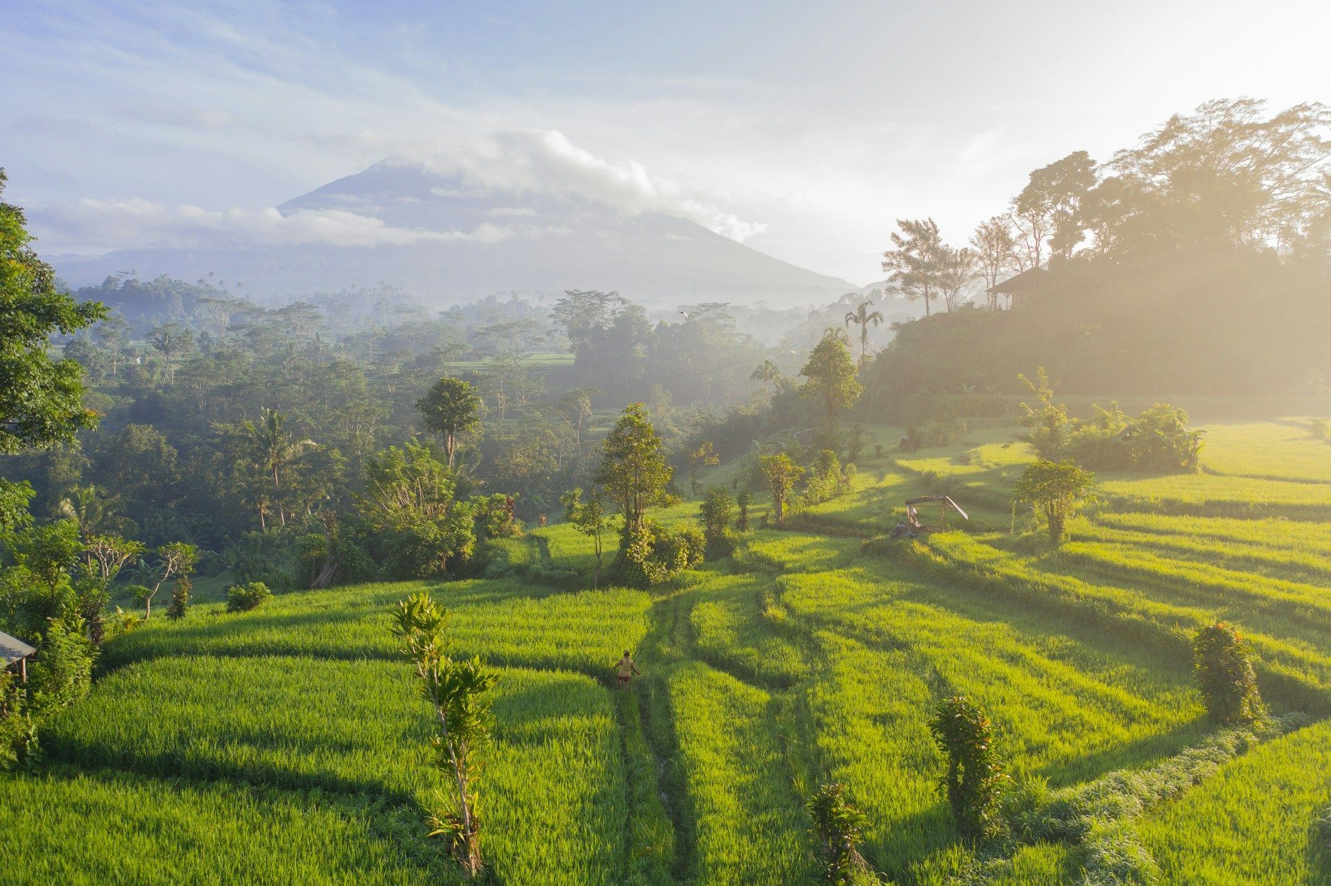 Mount Agung, Sunrise, Bali
