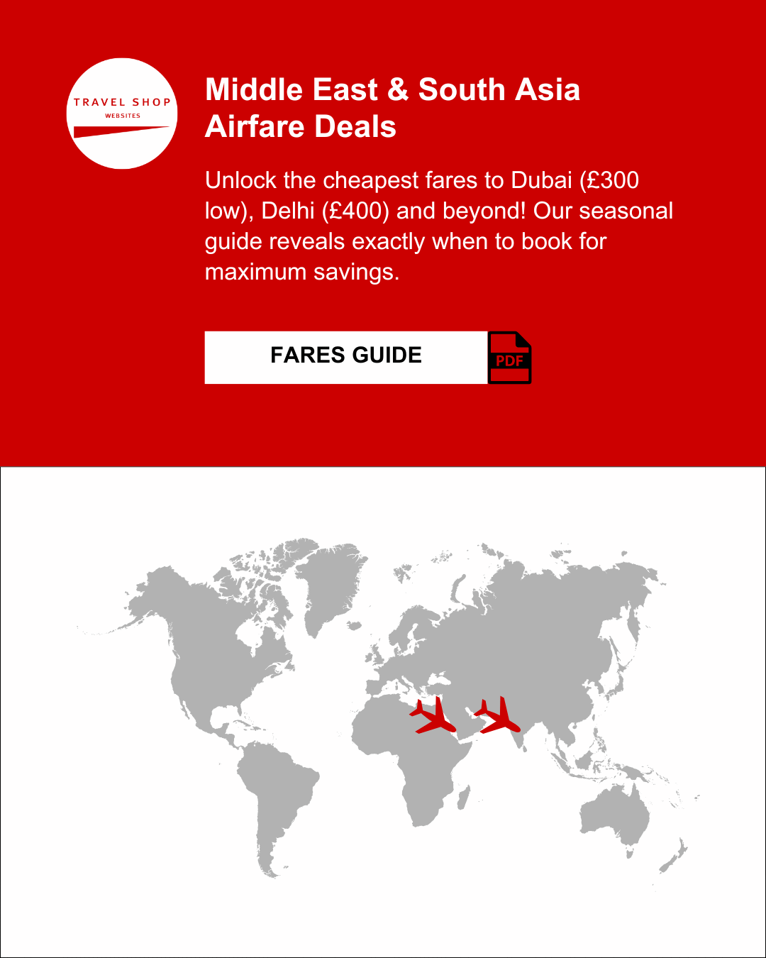 Middle East & South Asia Airfares Guide