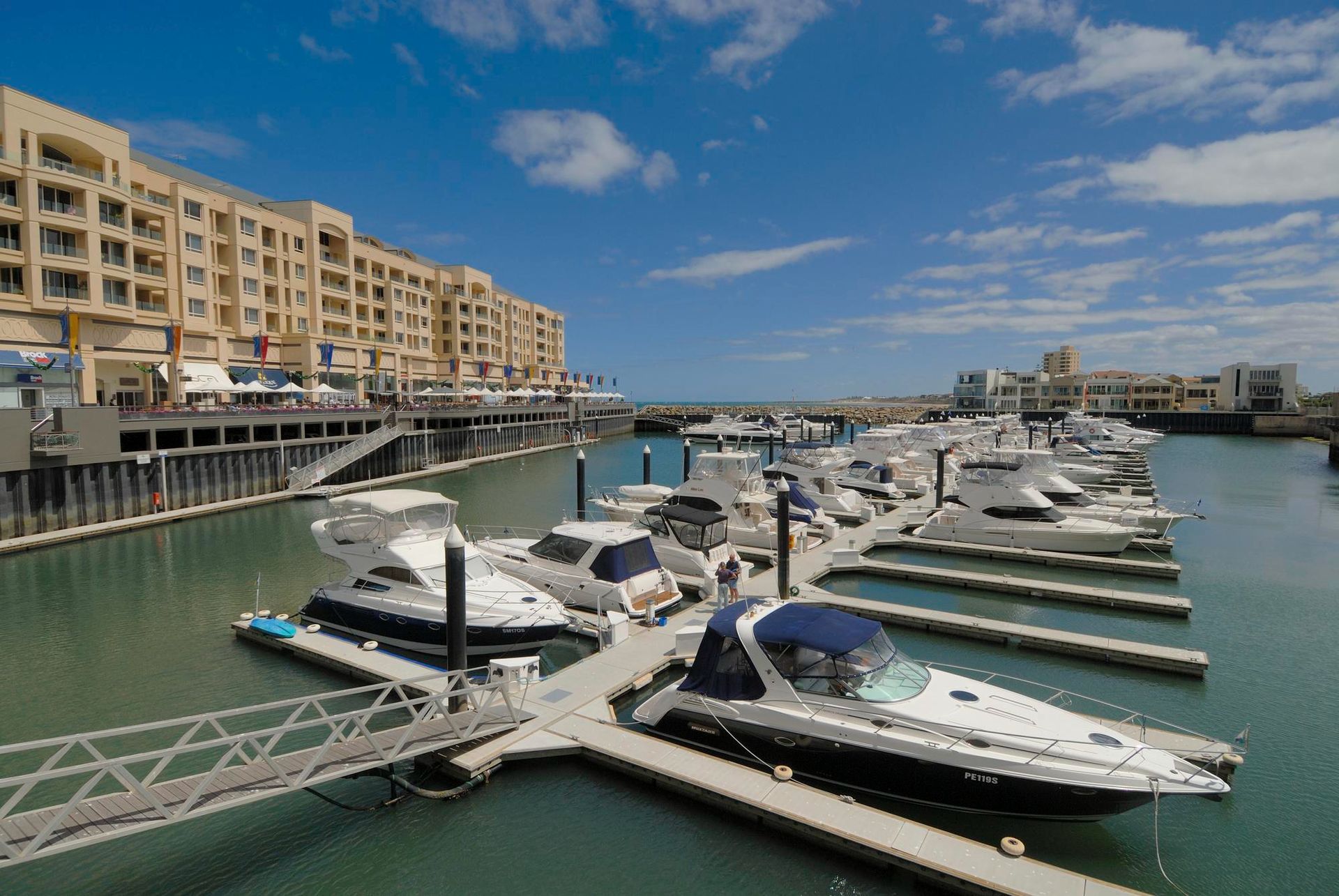 Glenelg Marina, Adelaide, Australia
