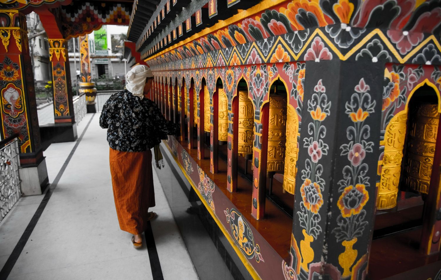 Prayer Wheels, Bhutan