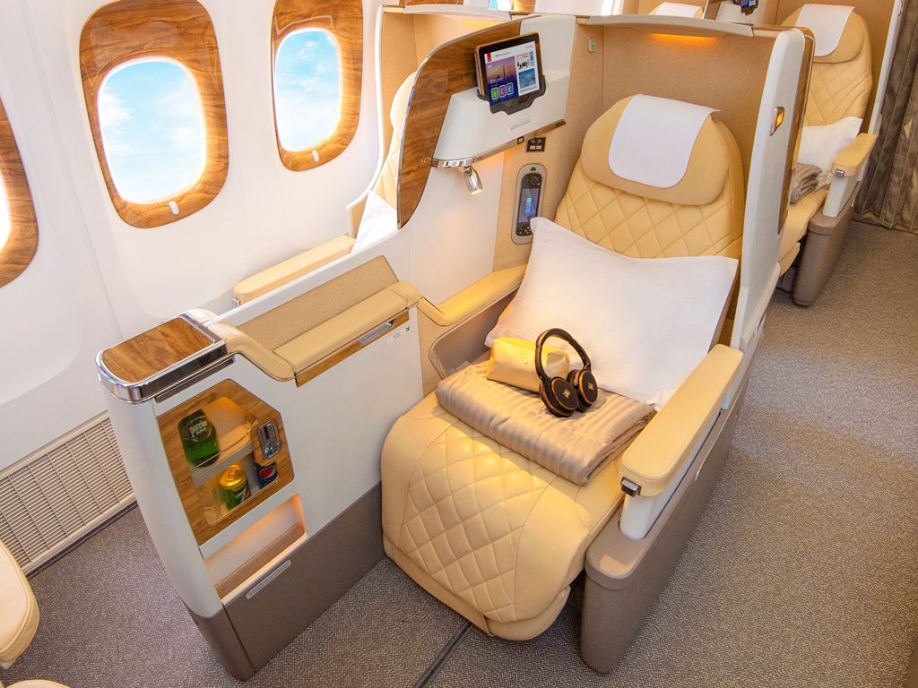 Emirates, Business Class Seat Emirates, Business Class Seat