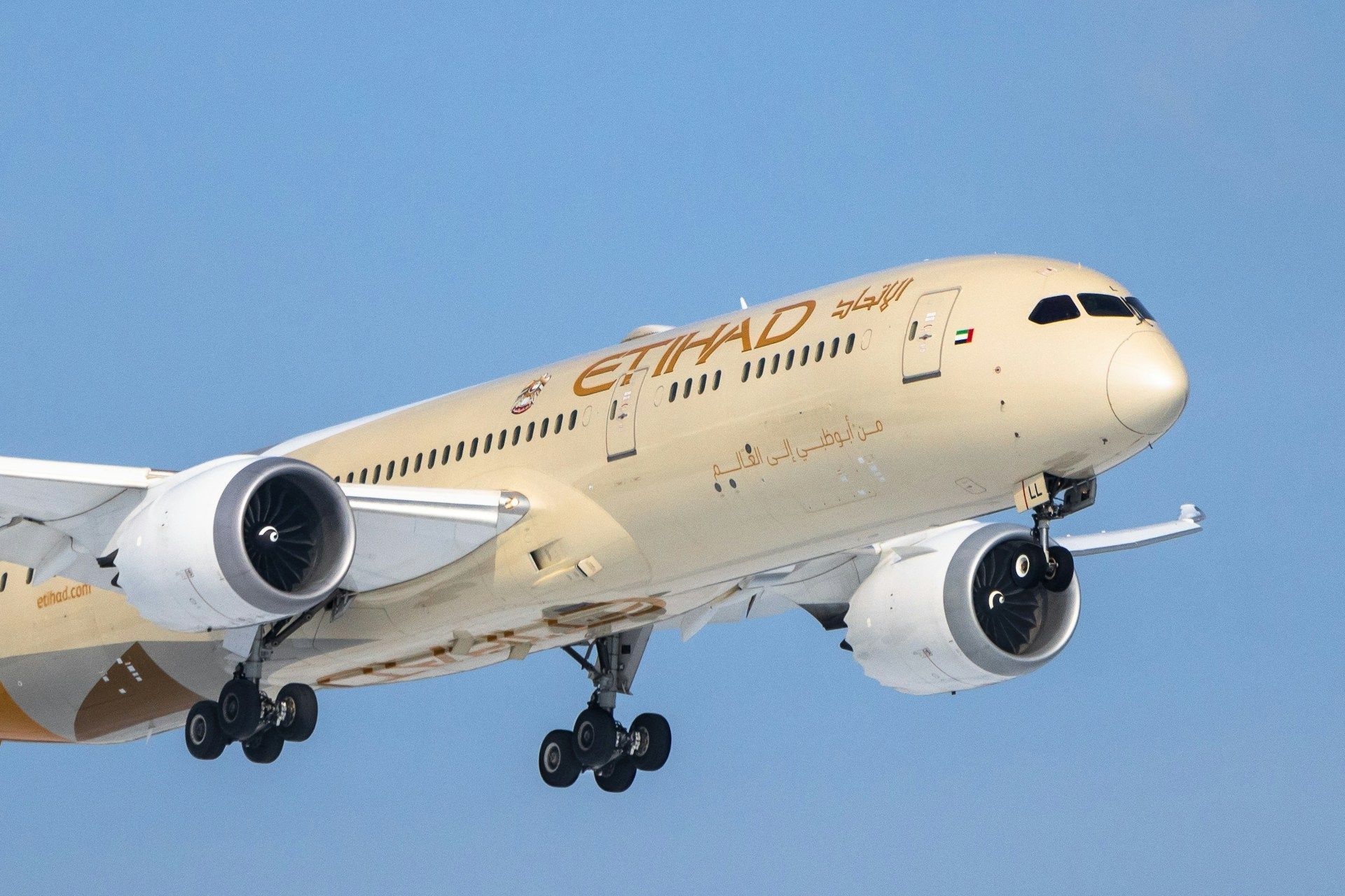 Etihad Airways B787 Dreamliner