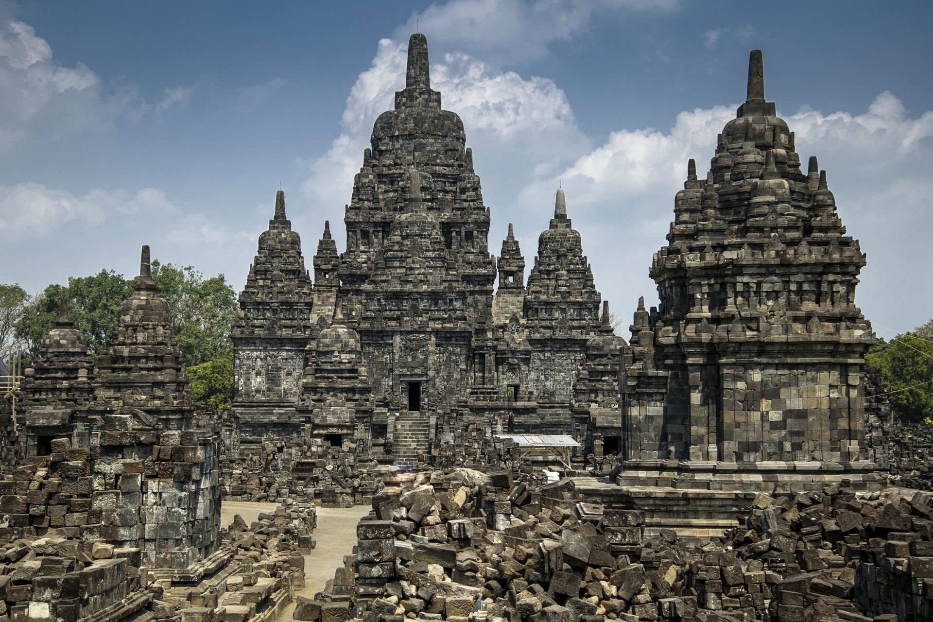 Yogyakarta Temple Buildings, Indonesia