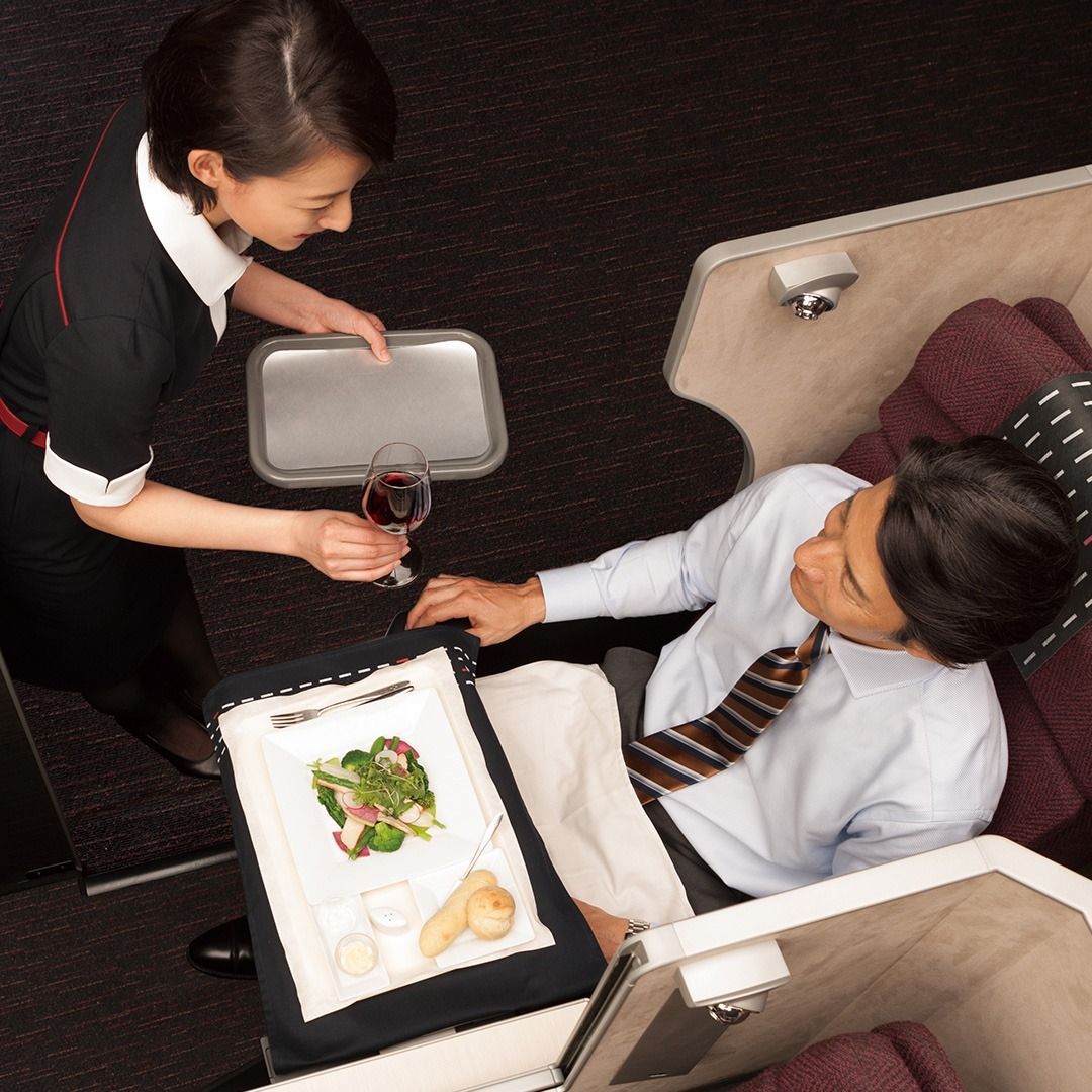 Japan Airlines Business Class Service