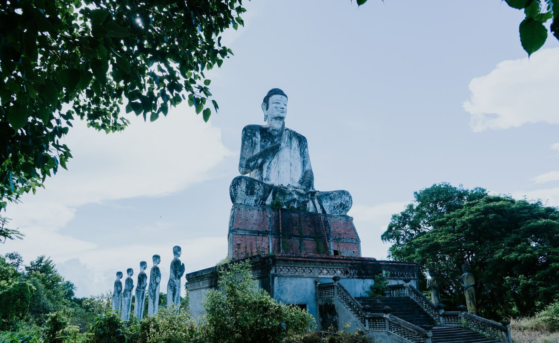 Battambang Province, Buddha, Cambodia