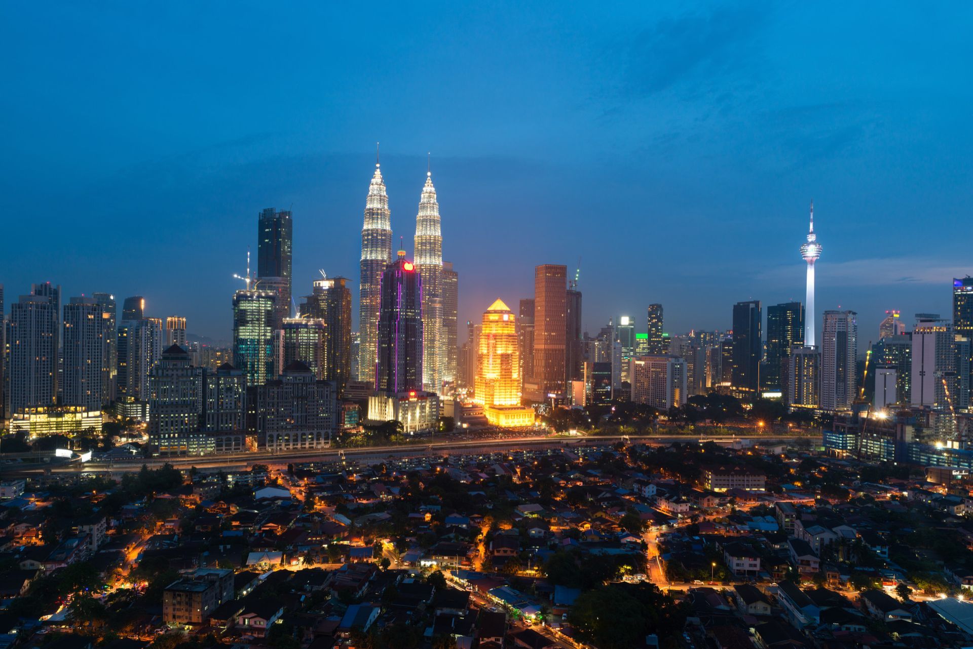 Kuala Lumpur City Skyline