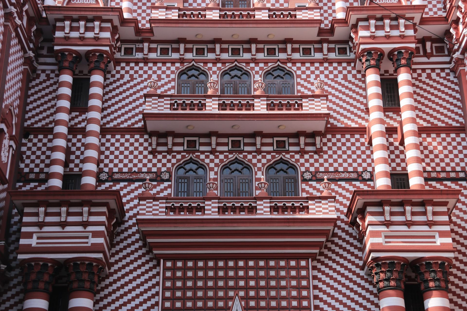 Al Alfar Mosque, Colombo, Sri Lanka