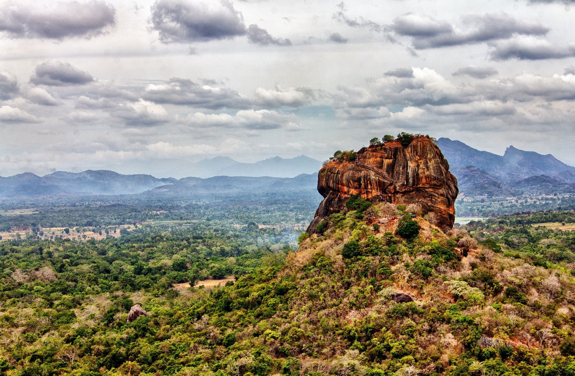 Sigiriya Landscape, Dambulla, Sri Lanka