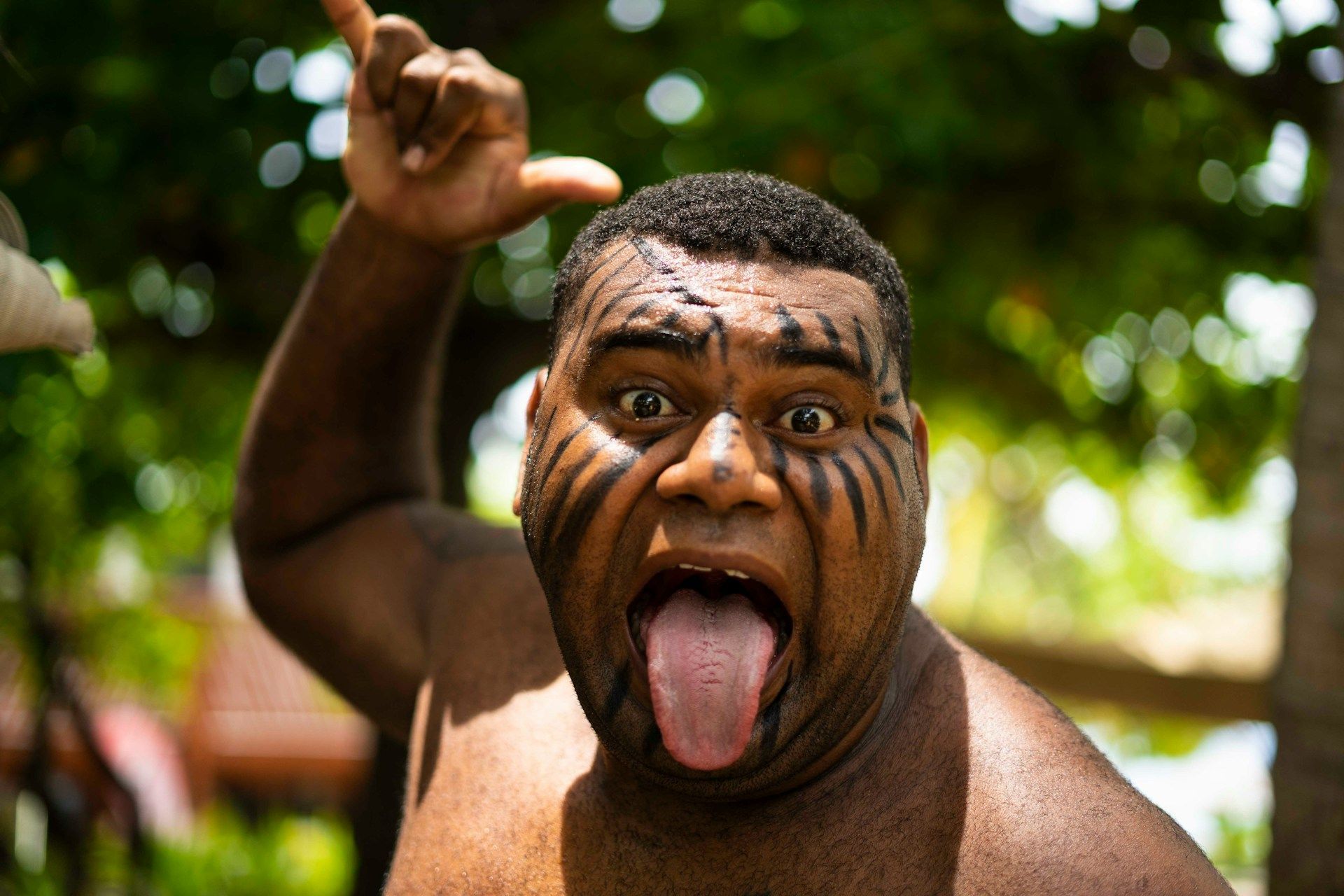 Haka Expression, Fiji
