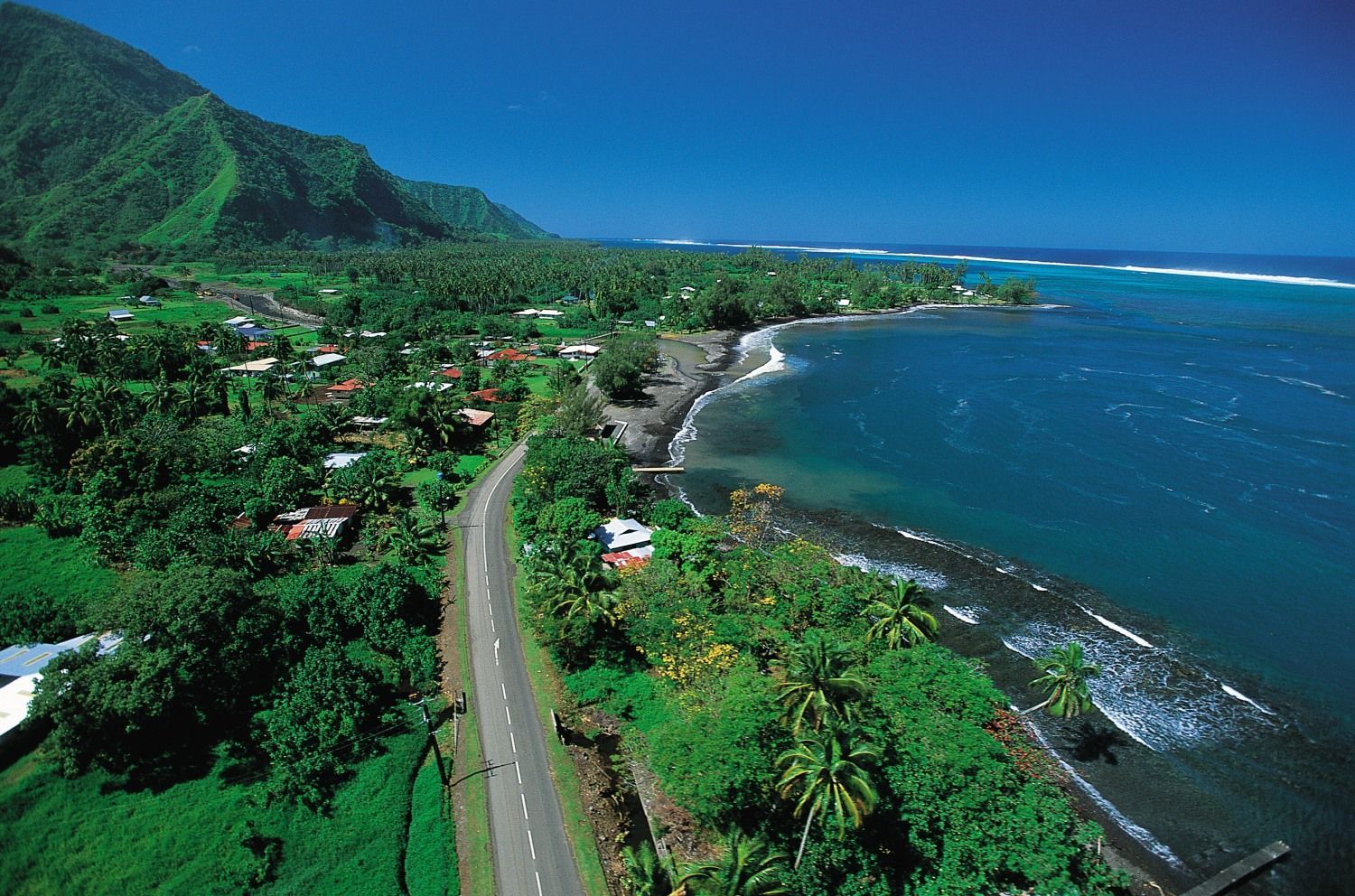 Tahiti Coastal Road 