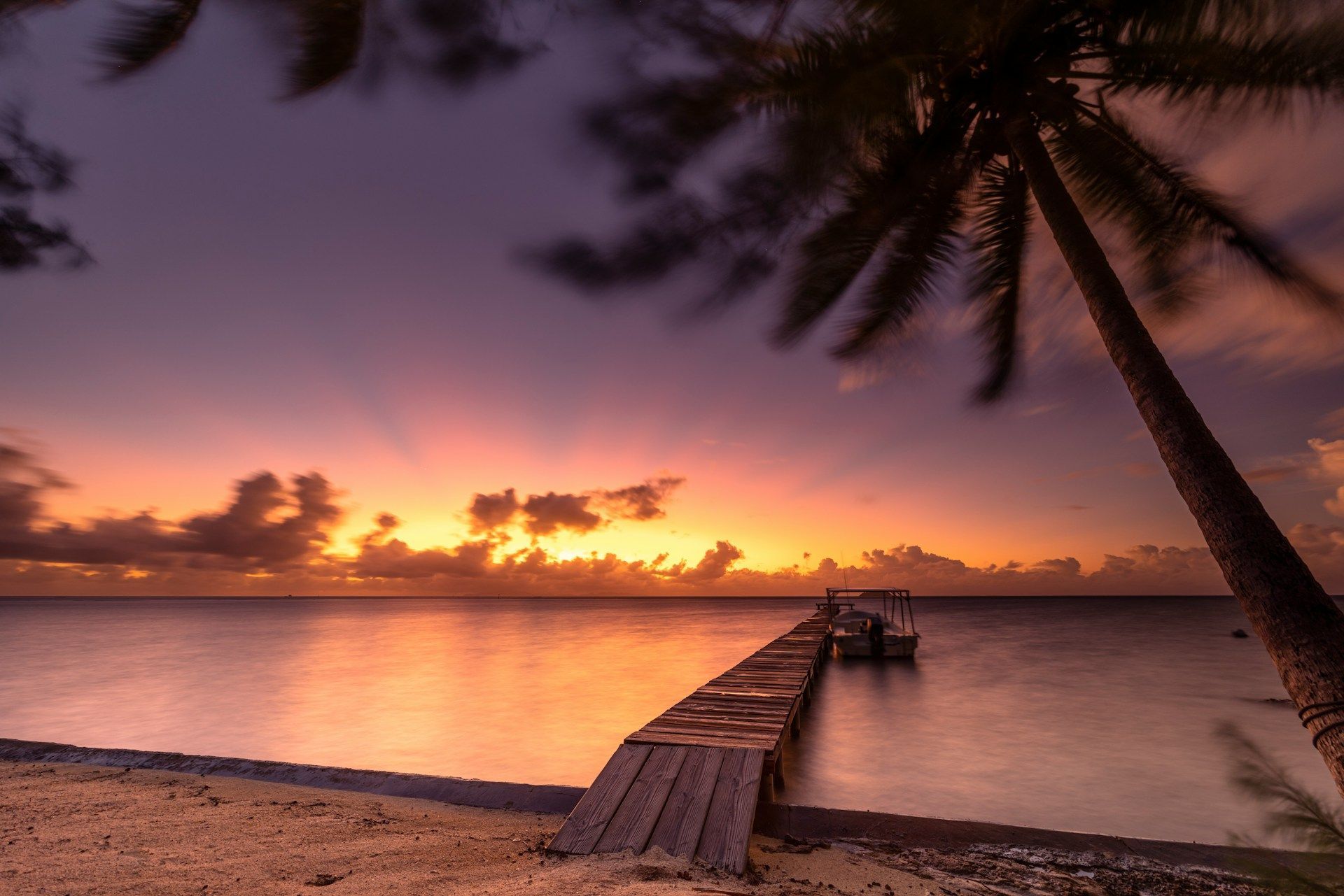 Raiatea, French Polynesia Sunset