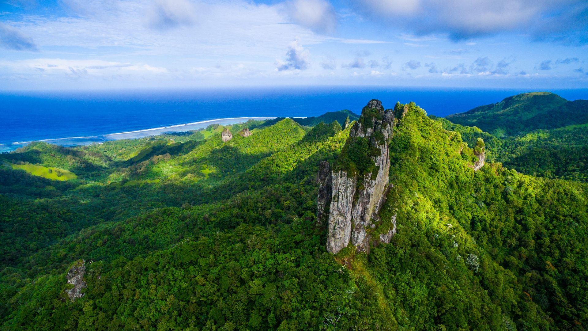 Rarotonga Needle, Cook Islands