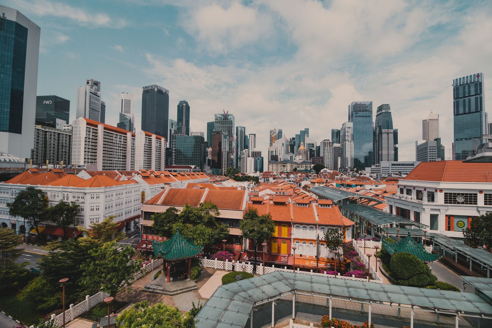 Pagoda, China Town, Singapore