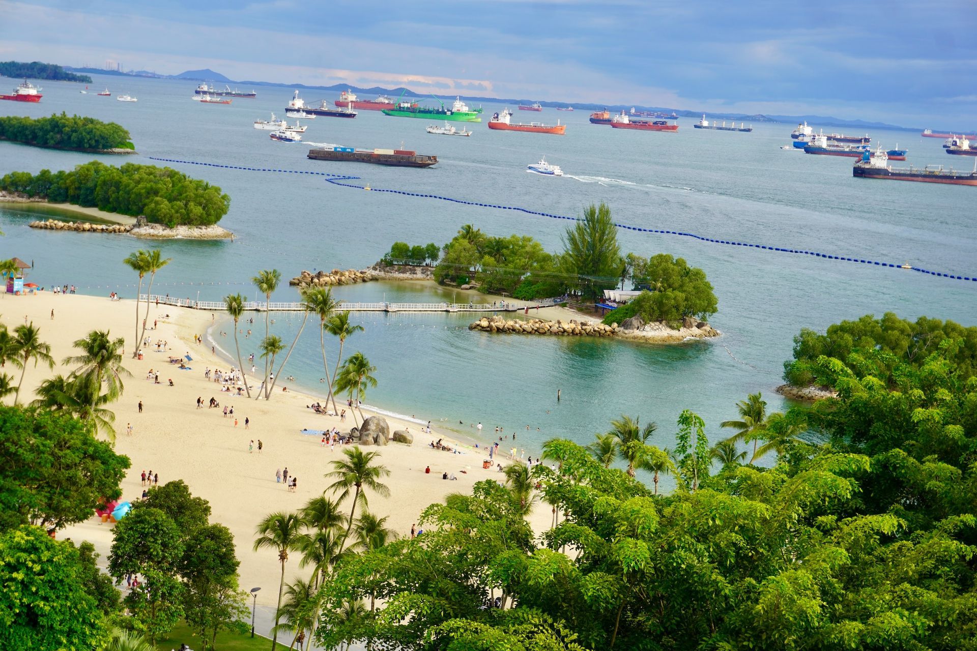 Sentosa Island, Shangri La Beach, Singapore