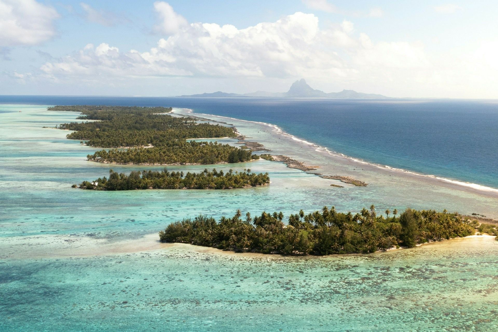 Taha'a, French Polynesia - Aerial Photo
