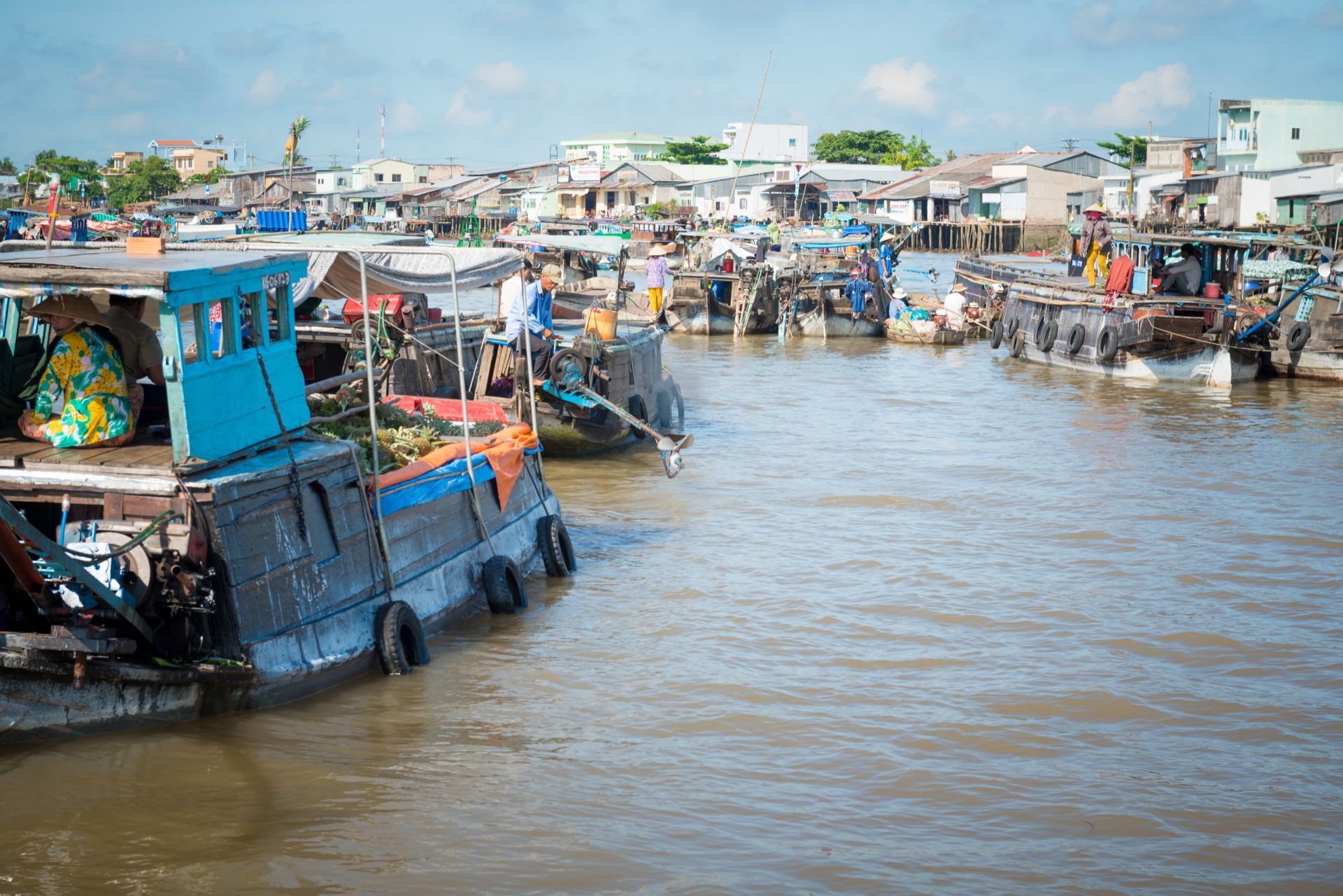Mekong Floating Market, Vietnam