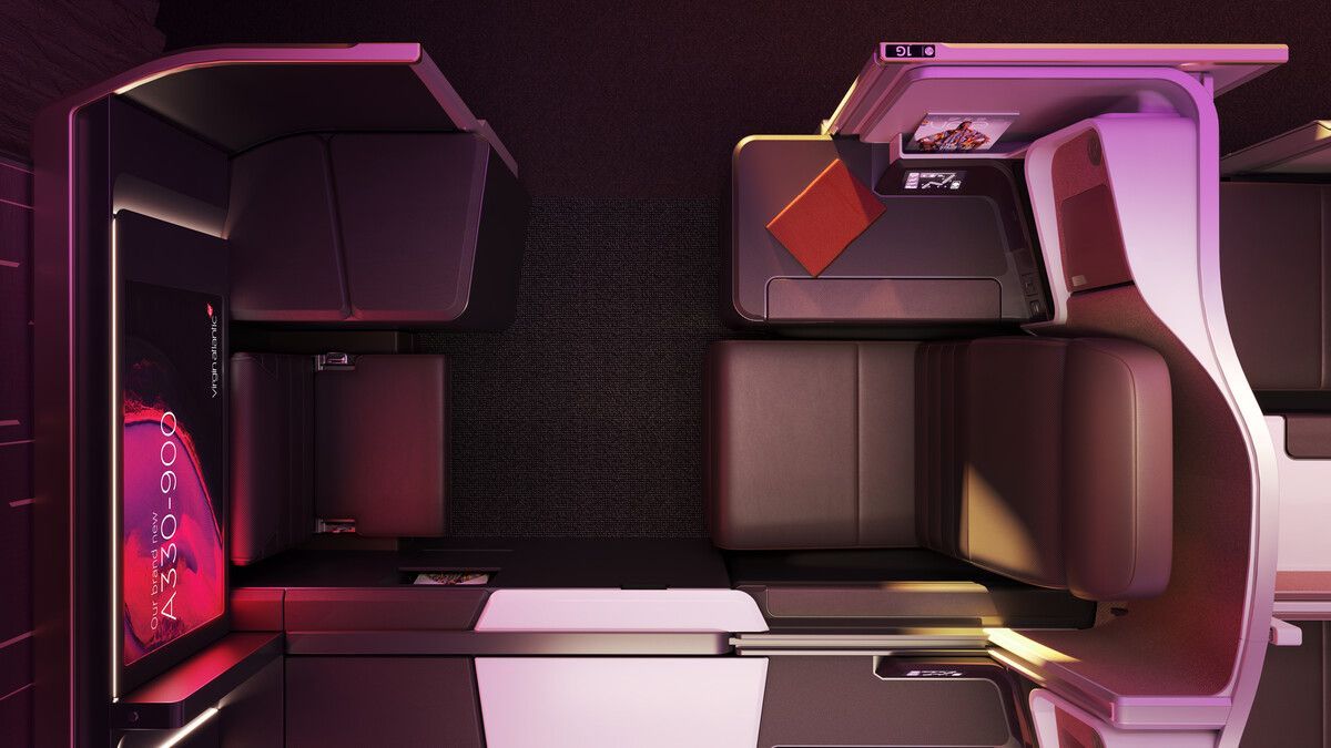 Virgin Atlantic, Business Class Seat Virgin Atlantic, Upper Class