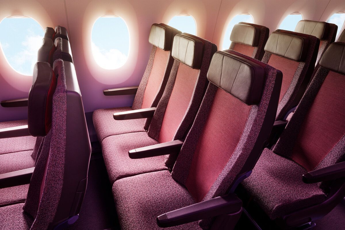Virgin Atlantic, Economy Class Seating