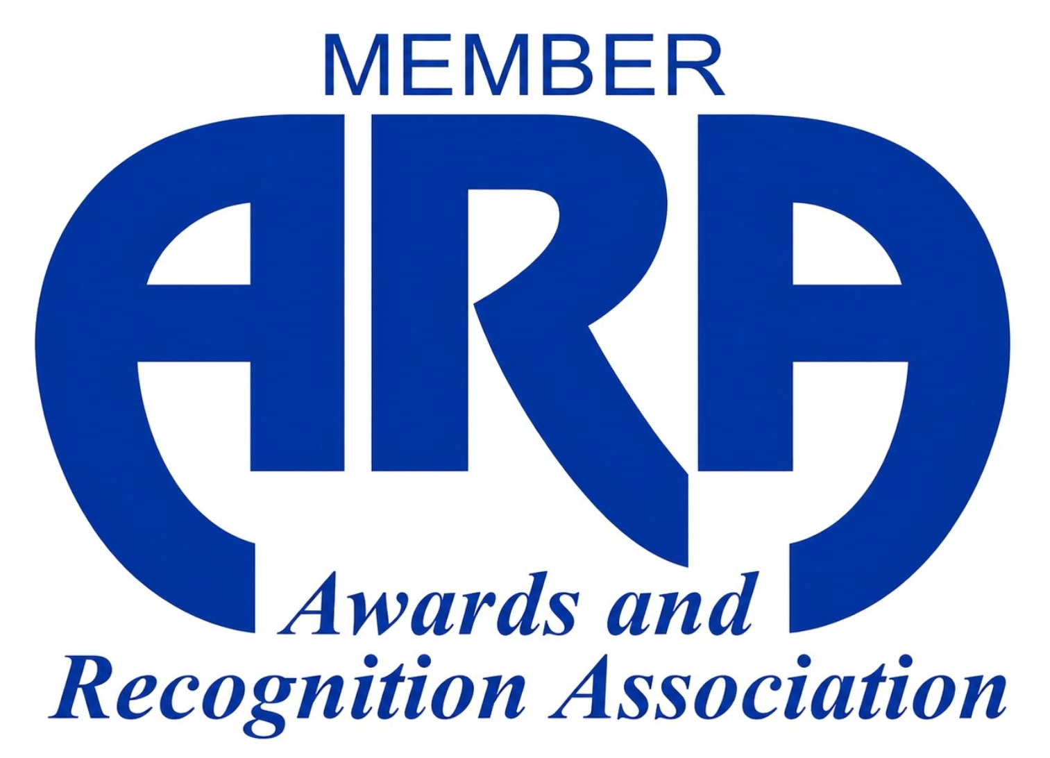 Blue “MEMBER ARA” logo with “Awards and Recognition Association” text underneath