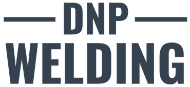 A logo for dnp welding is shown on a white background.