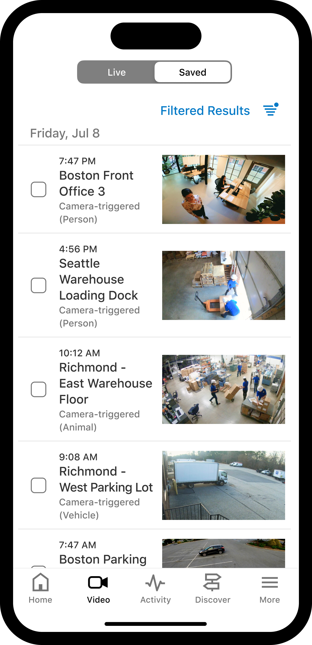 A cell phone  with security monitoring