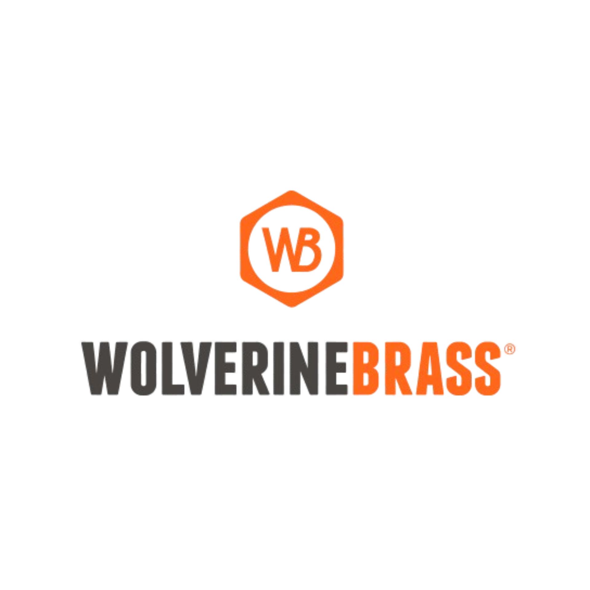The wolverine brass logo is orange and black on a white background.