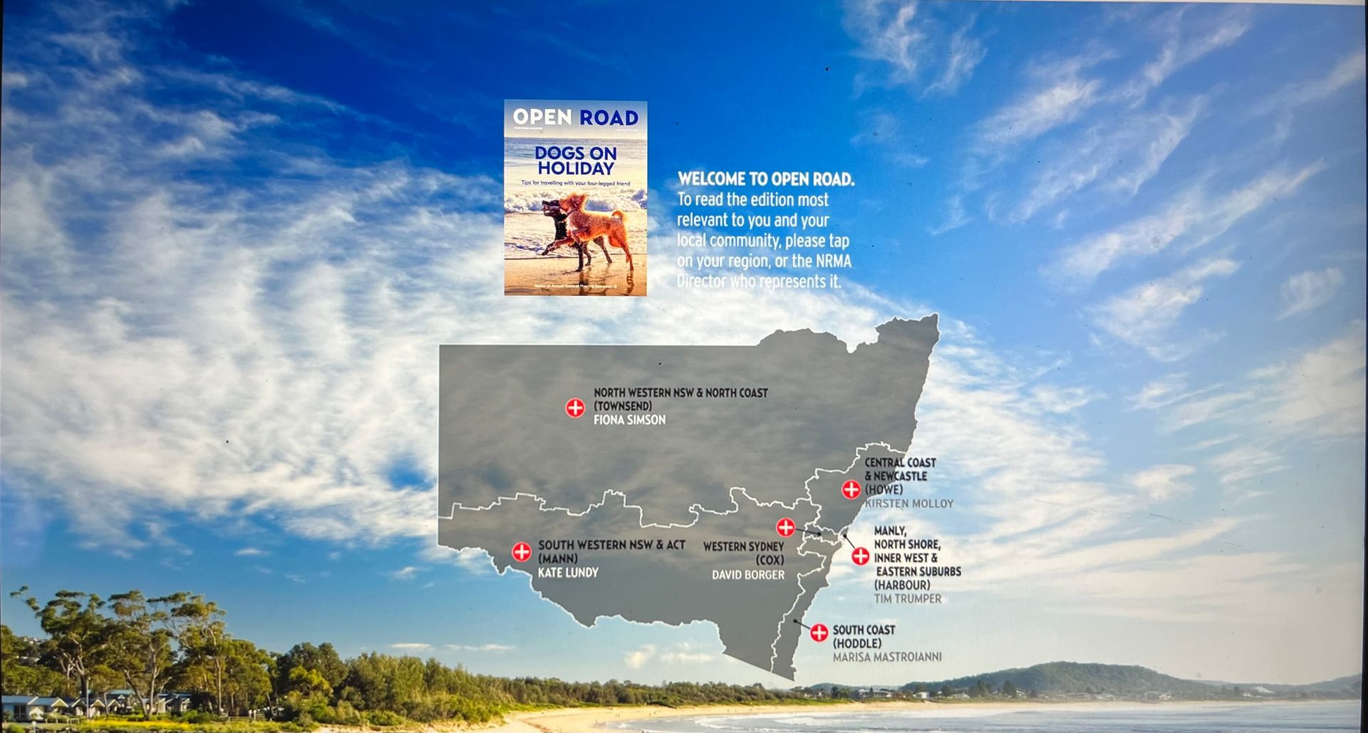 open road magazine feature