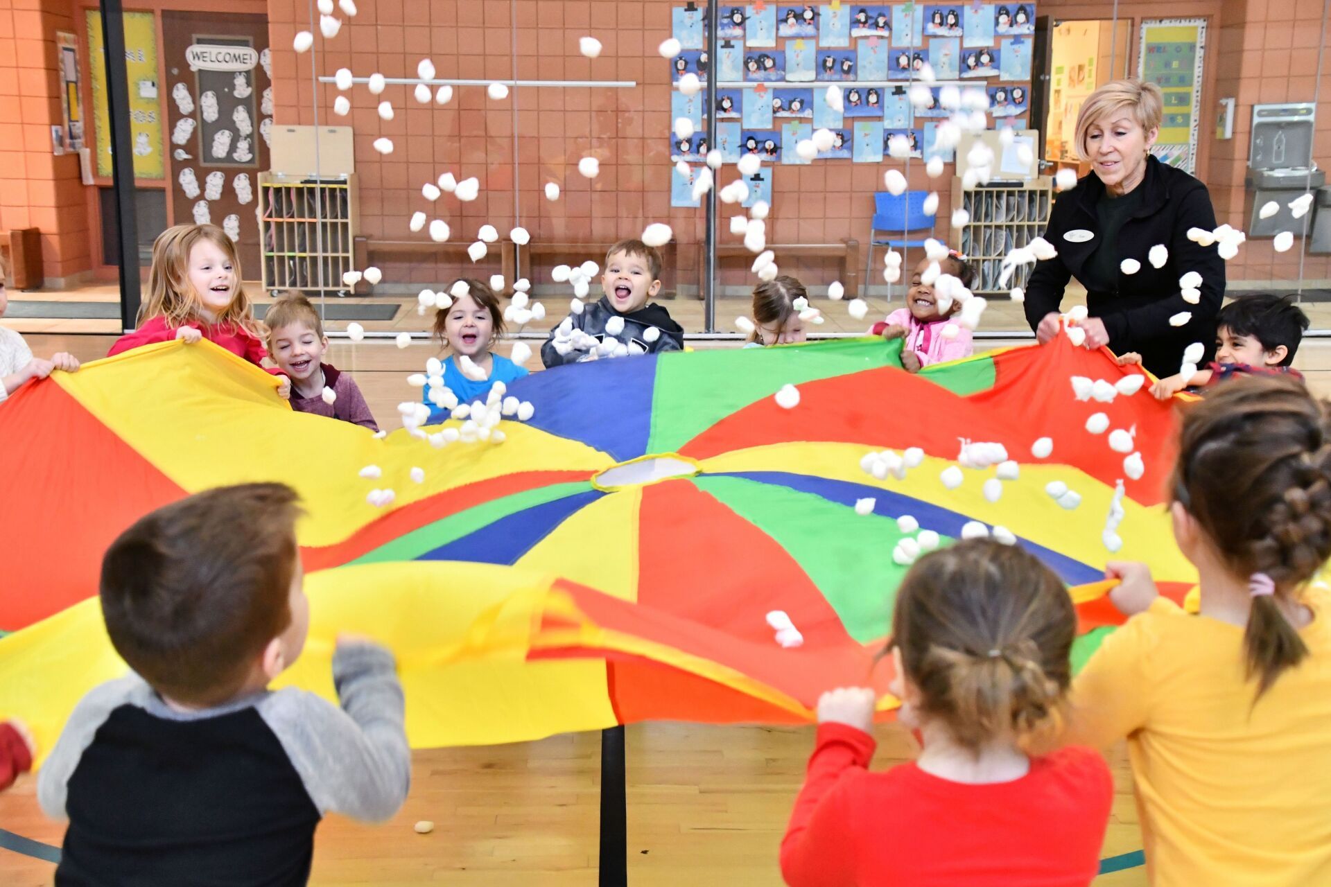 Group of Preschoolers enjoying the HAC Facility