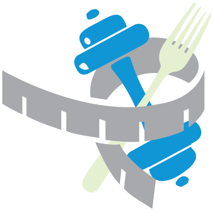 Weight, Measuring Tape, Fork