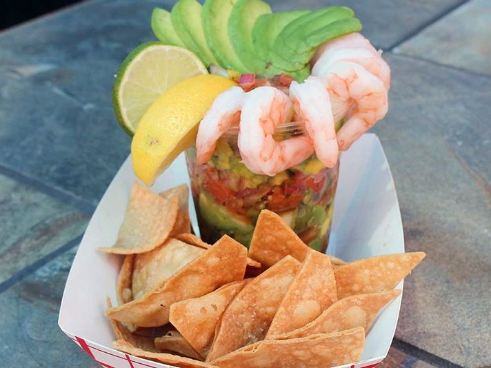 Chips and Guacamole Meal at the Waterside Grille