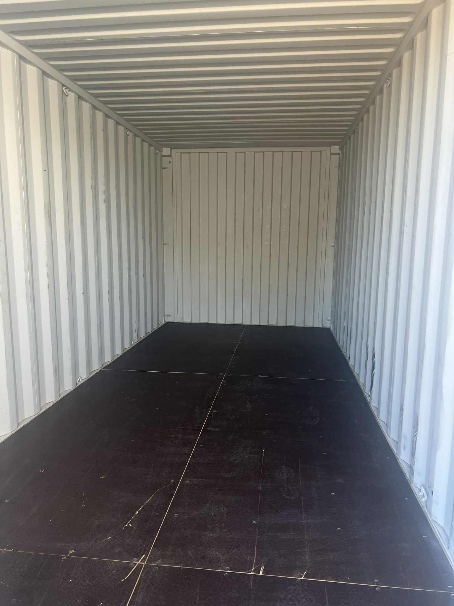 Interior of a Shipping Container With a Dark Wooden Floor — Rockhampton Container Sales in Kawana, QLD
