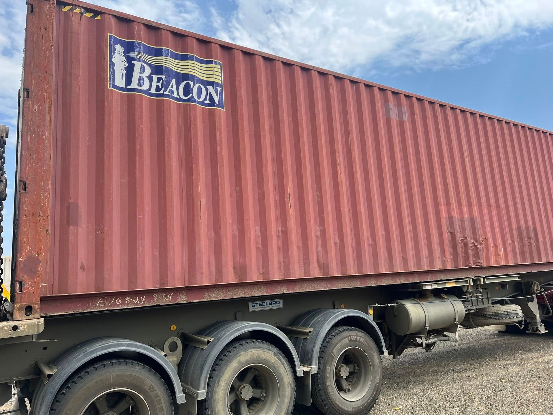 Interior of a Refrigerated Truck With Metal Walls and Floor  — Rockhampton Container Sales in Kawana, QLD
